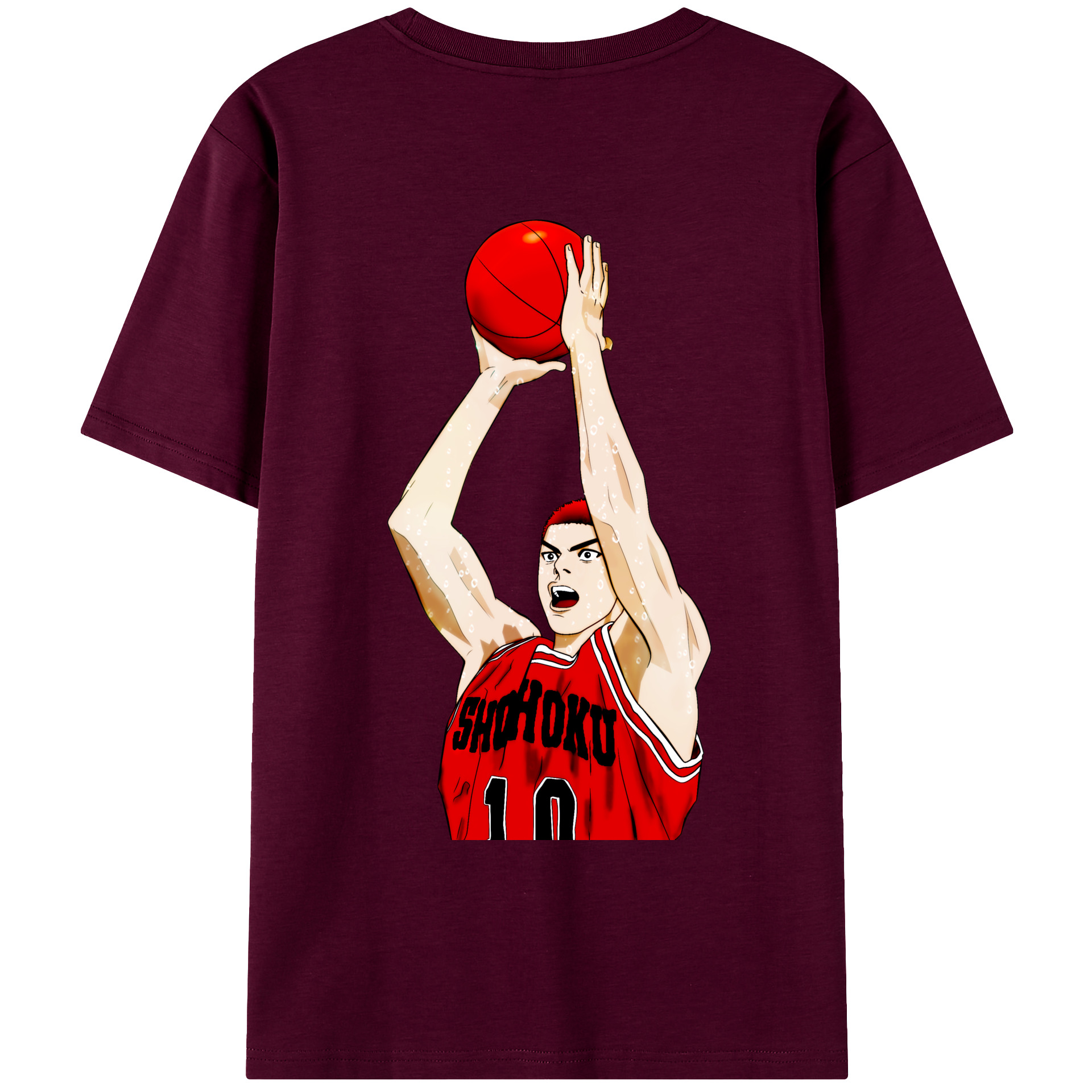 （画像用） SLAM DUNK／スラムダンク レディース半袖Tシャツ(バックプリント)